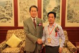 全国工商联副主席 孙晓华在北京钓鱼台国宾馆亲切接见董事长